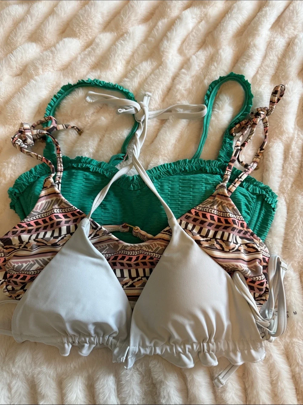 BUNDLE SIZE M  Women’s Bikini Tops sets